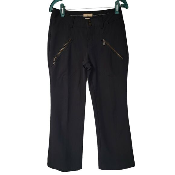 Ascend Black Hiking Pants Athleisure Light Weight Size 4 - Picture 2 of 7